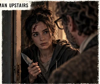 Chapter Four illustration: The young woman upstairs