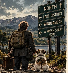 Illustration of the world outside in Bernard and Mr Pickles' first day.